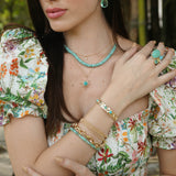 Aviva Amazonite Stack Bracelet