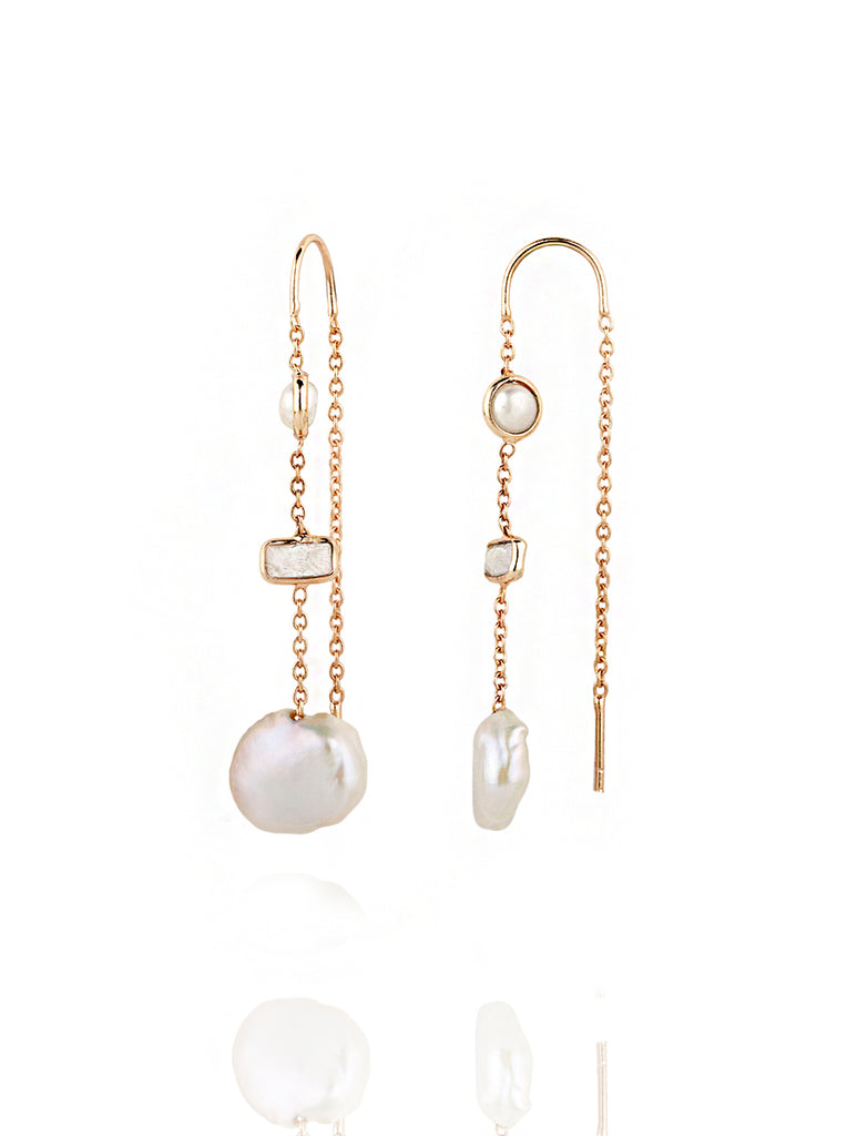 Ivory Coin Pearl Drops