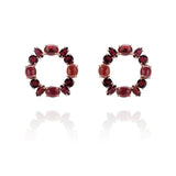 Wine Wreath Studs