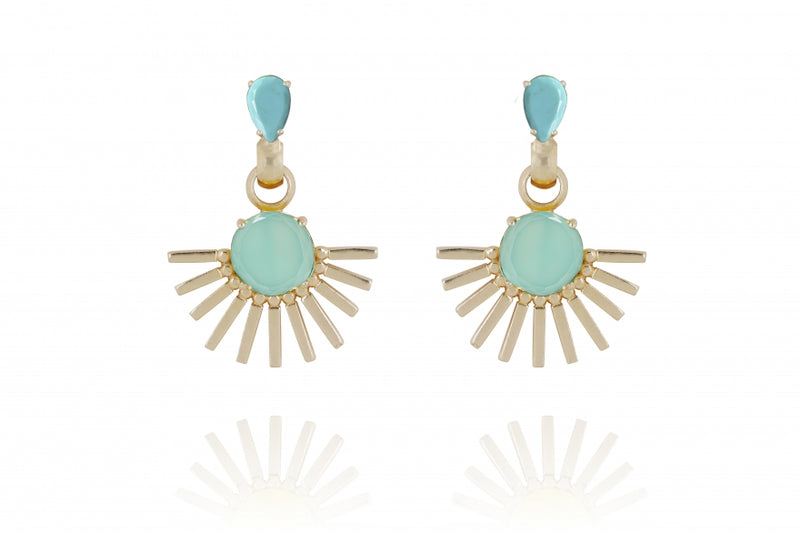 Elida Aqua Earrings