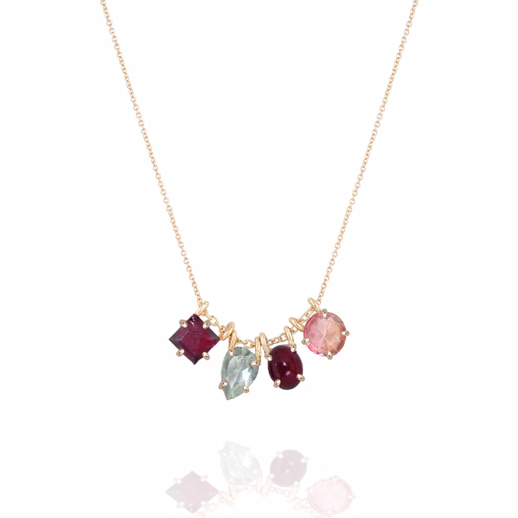 14 inch on sale rose gold necklace
