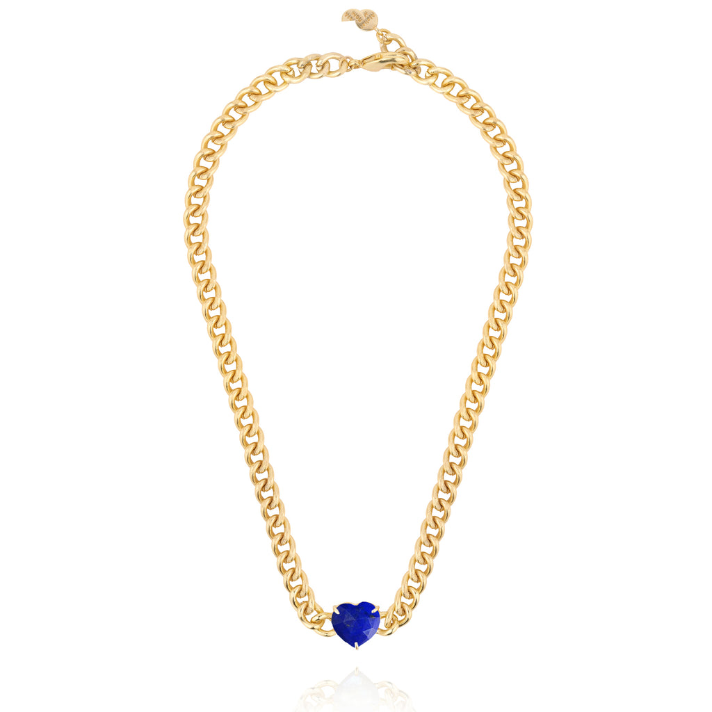 Cerulean Lapis Lazuli Necklace
