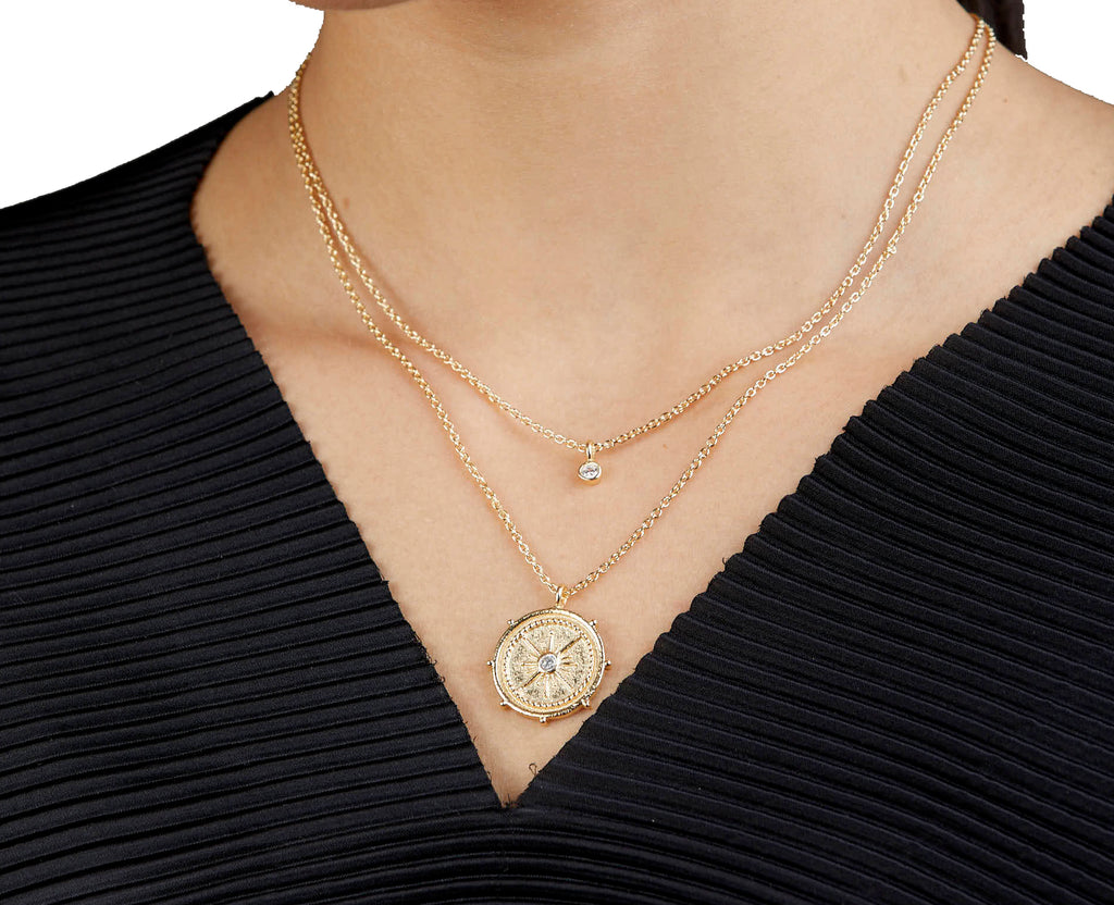 Ivory Coin Delicate Necklace