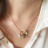 Beige Spring Necklace