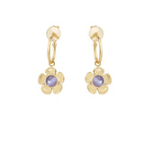 Pazia Flower Hoops