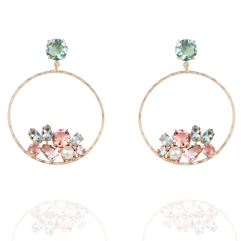 Candy Cabana Craddle Hoops