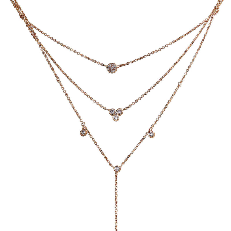 Glitter Layered Necklace